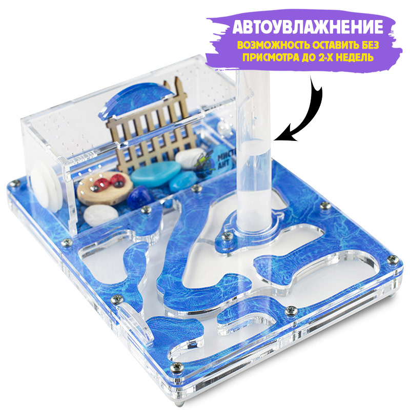 Муравьиная ферма Мини "Аква" (ПОЛНЫЙ КОМПЛЕКТ) Муравьиная ферма Мини "Аква" (ПОЛНЫЙ КОМПЛЕКТ)